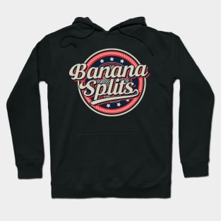 Graphic Aesthetic Banana Proud Name Circle Vintage Art Hoodie